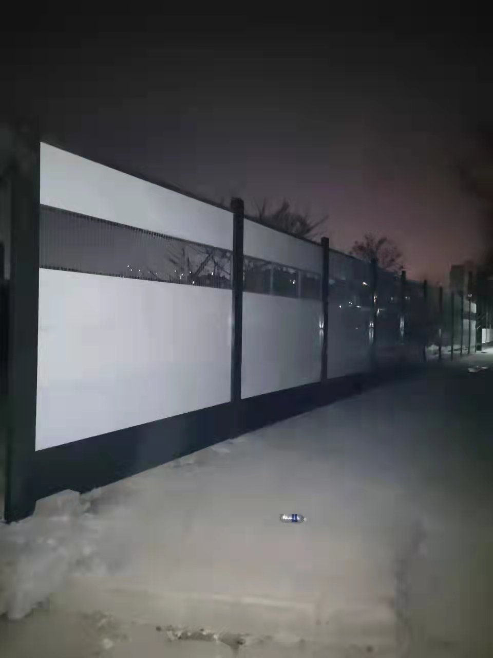裝配式圍擋效果圖夜間